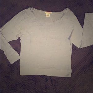 Pink by Victoria’s Secret Tri-blend 3/4 top